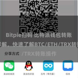 Bitpie扫码 比特派钱包转账教程详解，快速了解BTC/ETH/TRX转账操作