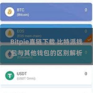 Bitpie直链下载 比特派钱包与其他钱包的区别解析