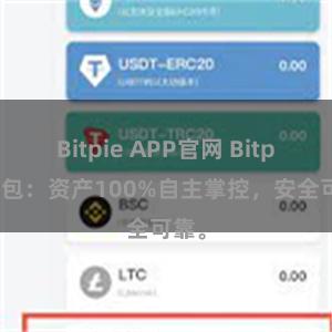 Bitpie APP官网 Bitpie钱包：资产100%自主掌控，安全可靠。