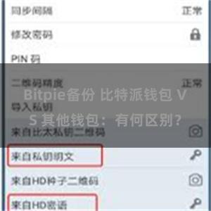 Bitpie备份 比特派钱包 VS 其他钱包：有何区别？