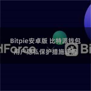 Bitpie安卓版 比特派钱包用户隐私保护措施详解