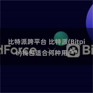 比特派跨平台 比特派(Bitpie)钱包适合何种用户？